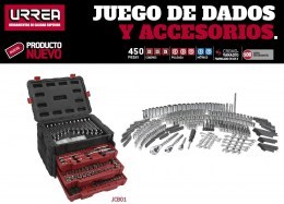 Dice Set+Accessories-450 pieces in plastic case URREA2
